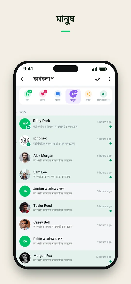 মানুষ — Haydai