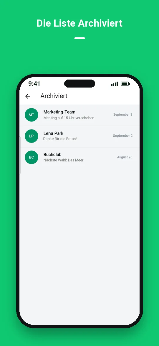 Die Liste Archiviert — Haydai