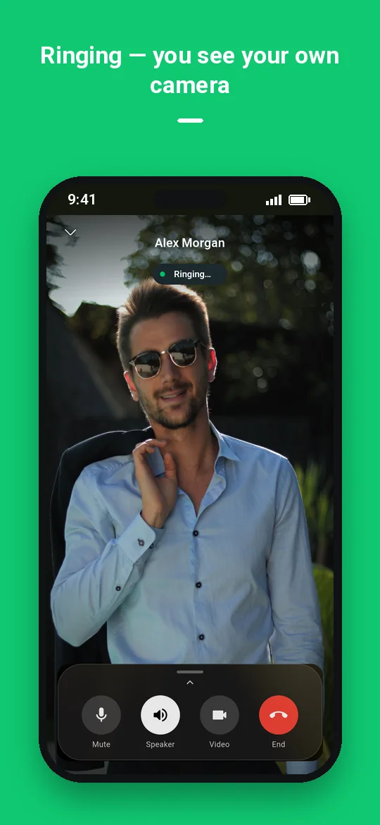 Ringing — you see your own camera — Haydai