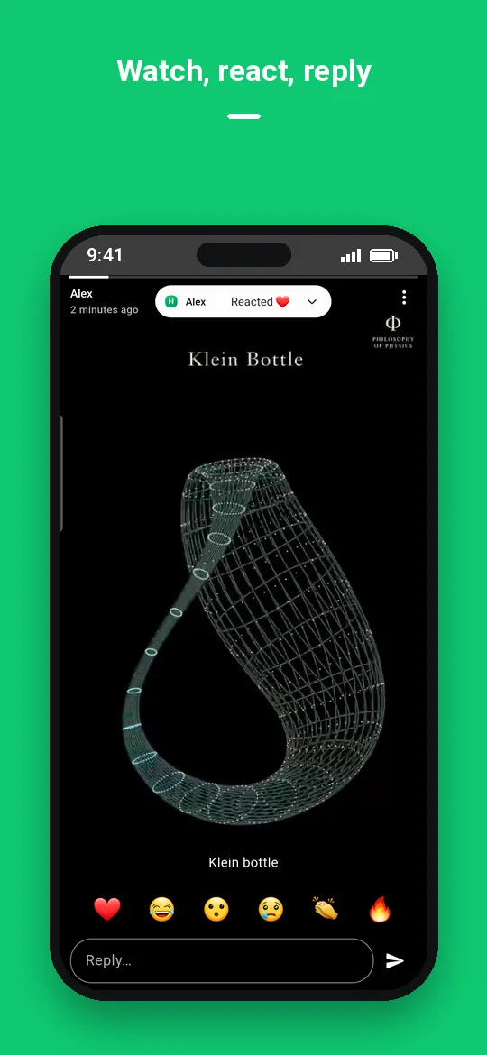 Watch, react, reply — Haydai