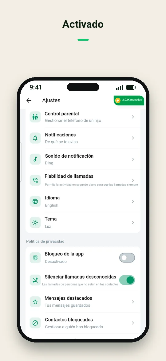 Activado — Haydai