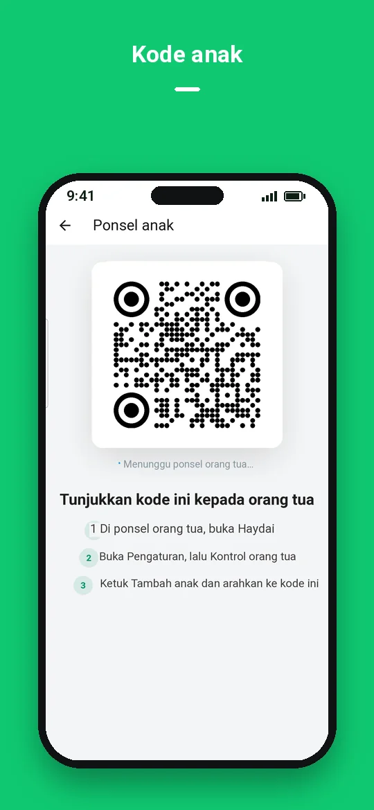 Kode anak — Haydai
