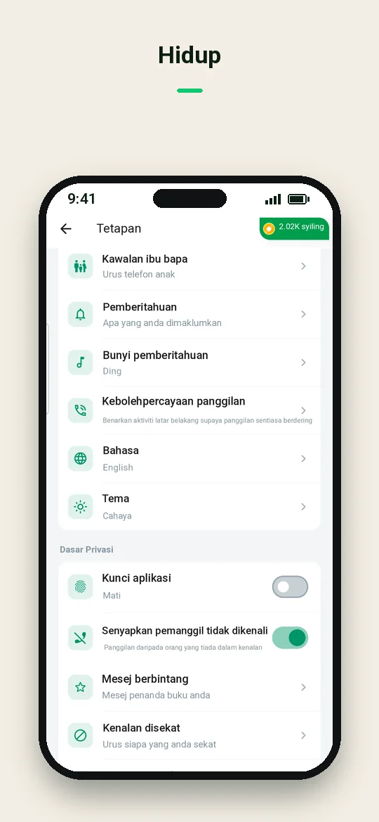 Hidup — Haydai