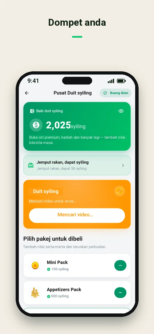 Dompet anda — Haydai