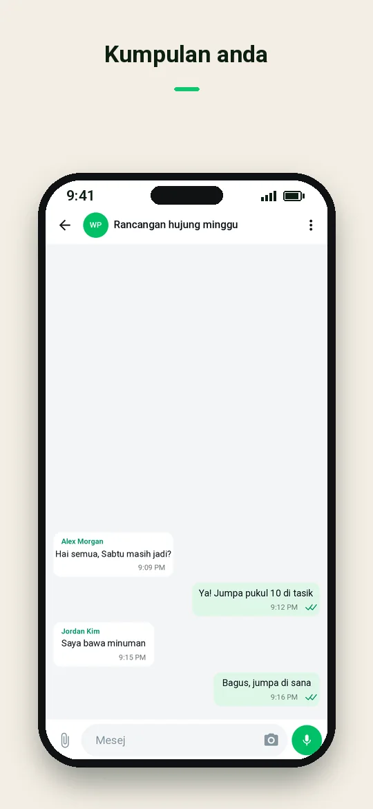 Kumpulan anda — Haydai
