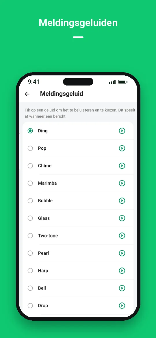 Meldingsgeluiden — Haydai