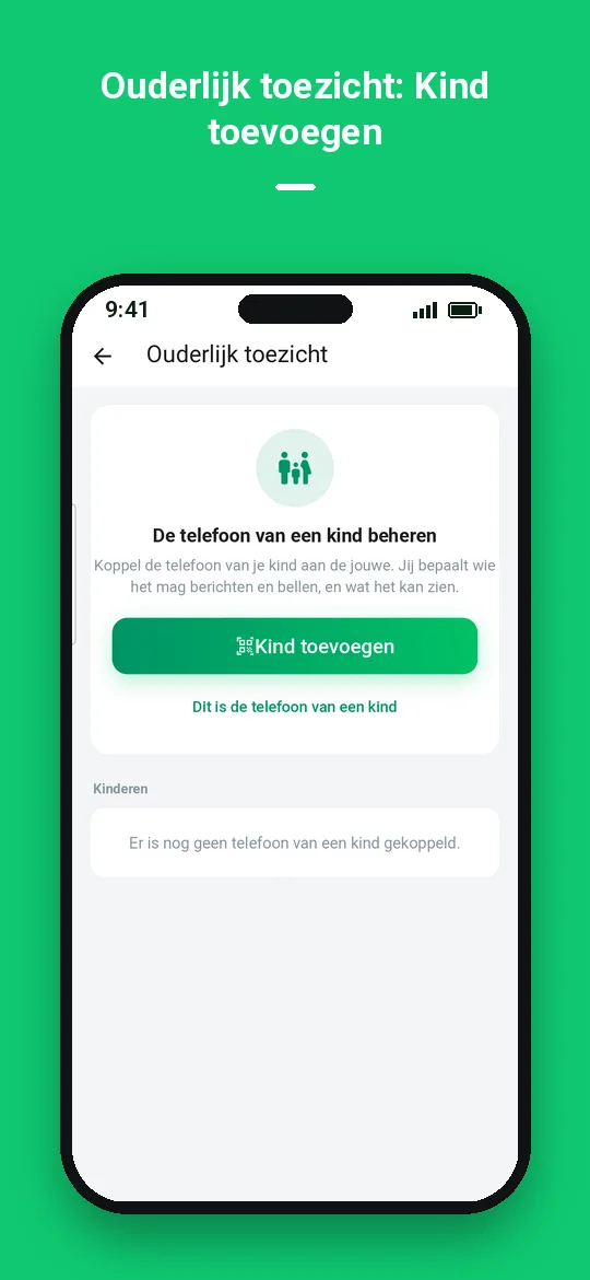 Ouderlijk toezicht: Kind toevoegen — Haydai
