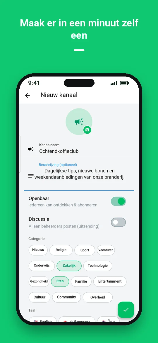 Maak er in een minuut zelf een — Haydai