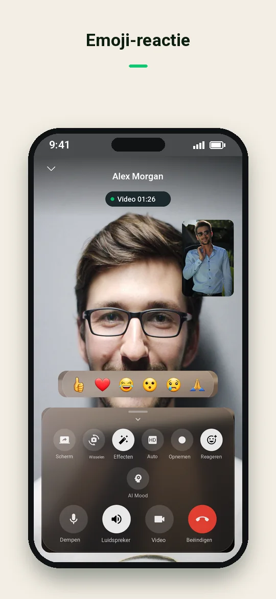 Emoji-reactie — Haydai