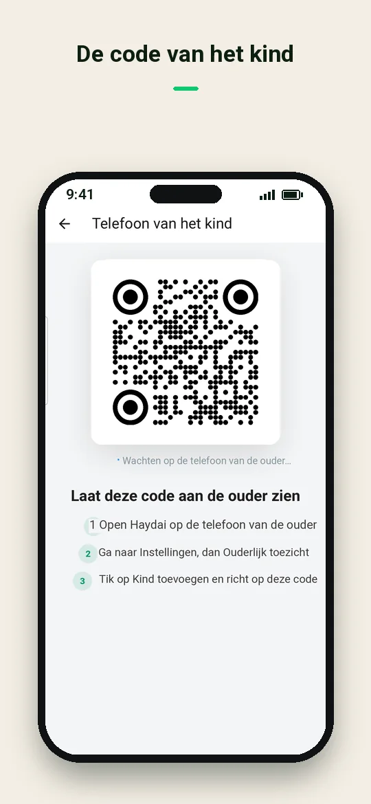 De code van het kind — Haydai