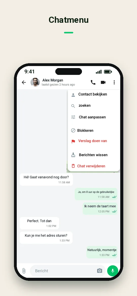 Chatmenu — Haydai