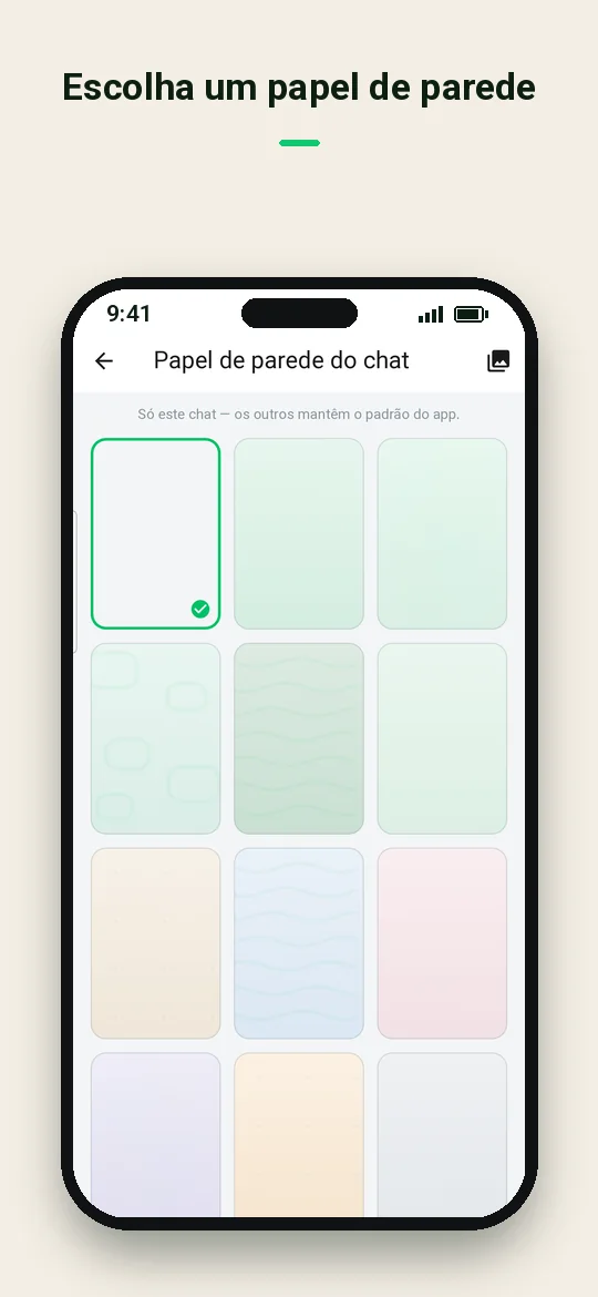 Escolha um papel de parede — Haydai