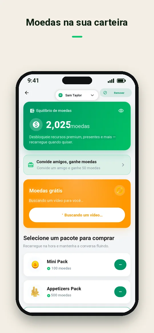 Moedas na sua carteira — Haydai