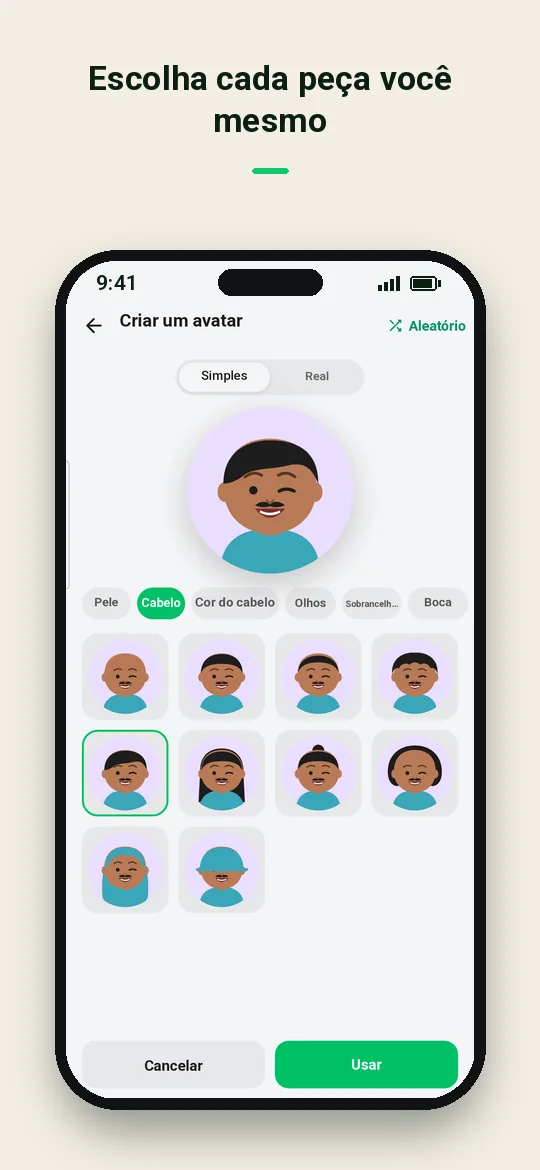 Escolha cada peça você mesmo — Haydai