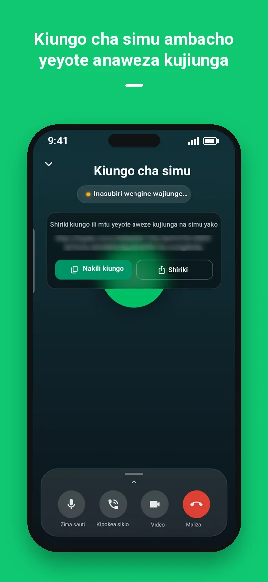Kiungo cha simu ambacho yeyote anaweza kujiunga — Haydai