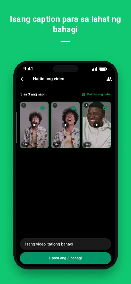 Isang caption para sa lahat ng bahagi — Haydai
