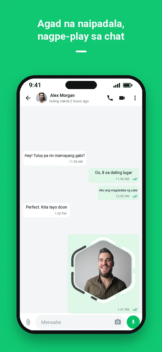 Agad na naipadala, nagpe-play sa chat — Haydai