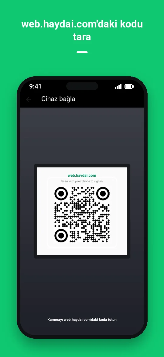 web.haydai.com'daki kodu tara — Haydai