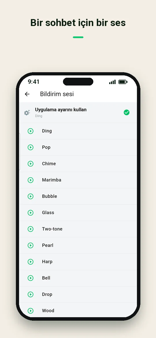 Bir sohbet için bir ses — Haydai