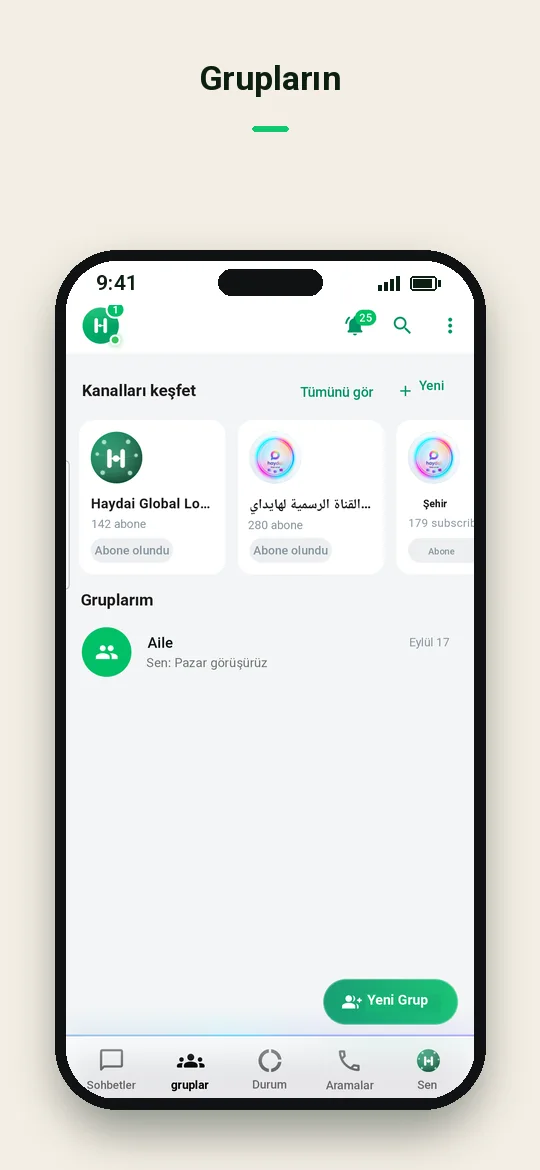 Grupların — Haydai