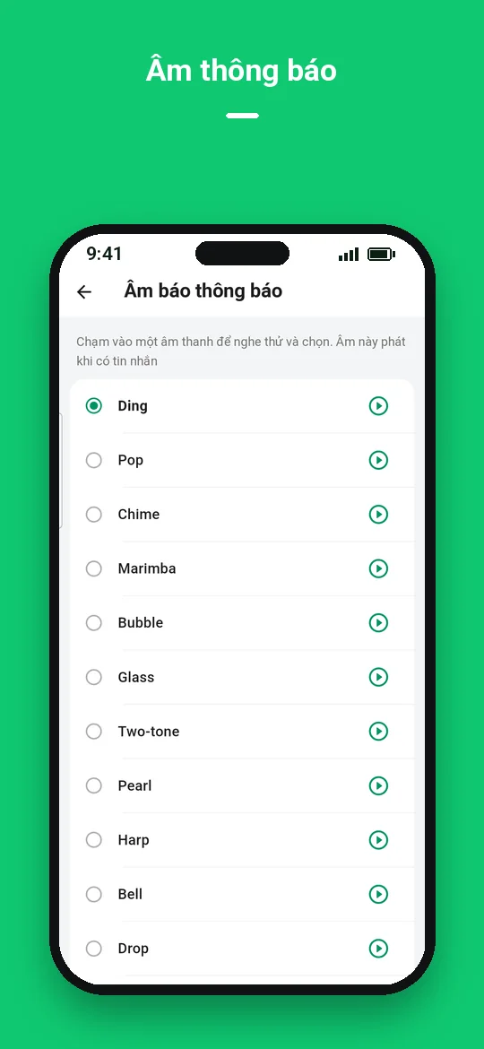 Âm thông báo — Haydai