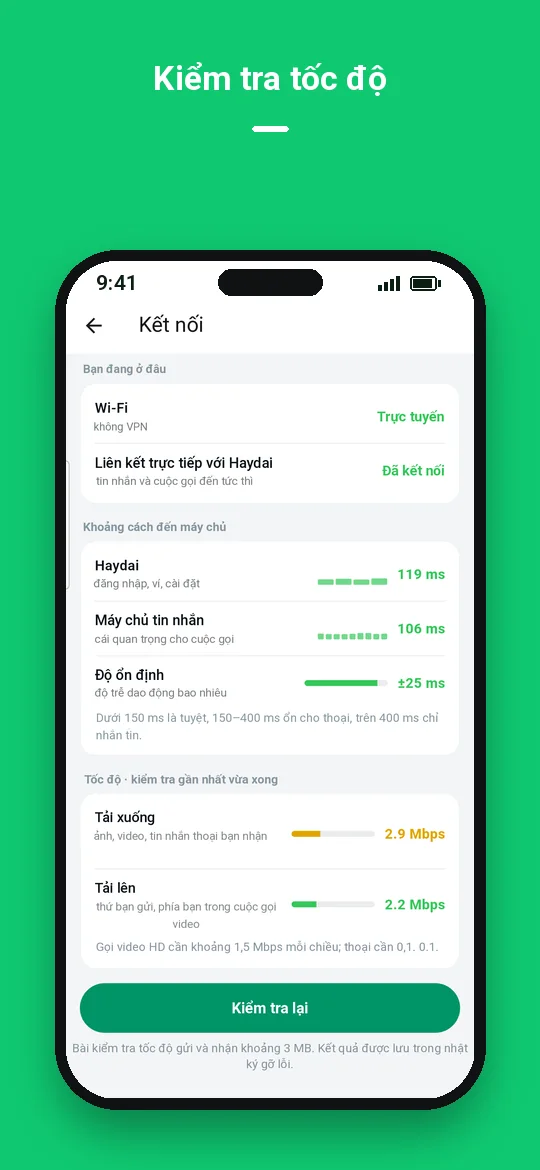 Kiểm tra tốc độ — Haydai