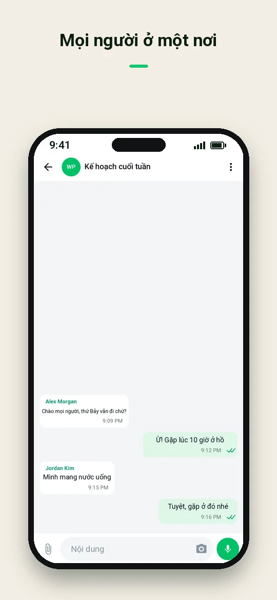 Mọi người ở một nơi — Haydai